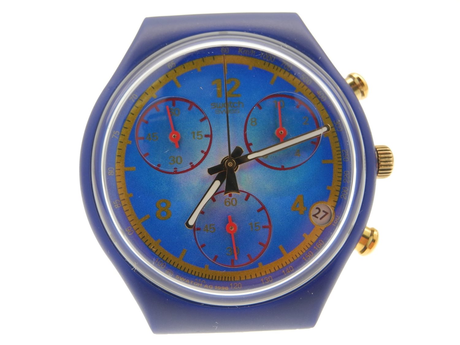 Oiritaly Watch Quartz Man Swatch SCZ400PACK Atlanta 1996 Watches